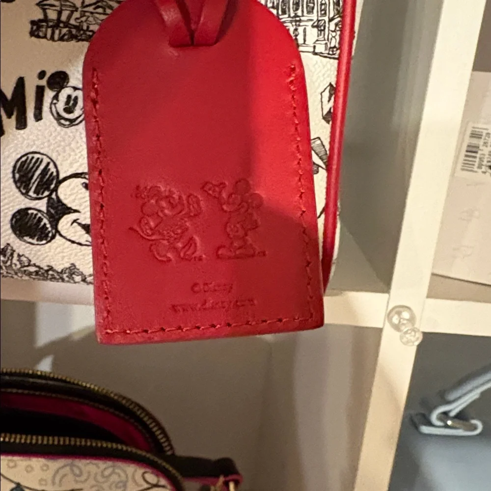 NWOT 2023 Dooney & Bourke Disney Parks Sketch Art Mickey Mouse Satchel ❤️ - Picture 5 of 9
